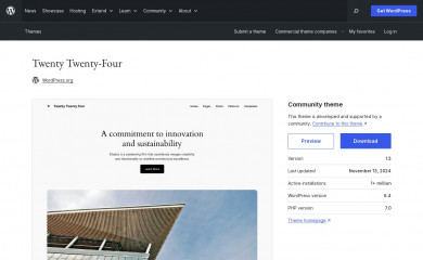 Twenty Twenty-Four screenshot