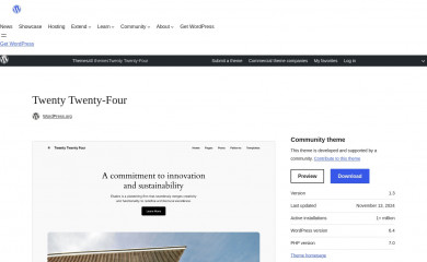 https://wordpress.org/themes/twentytwentyfour/ screenshot