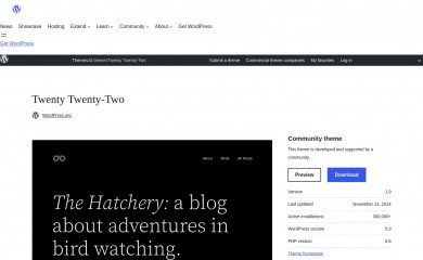 https://wordpress.org/themes/twentytwentytwo/ screenshot