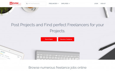 work.lk screenshot