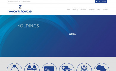 workforce.co.za screenshot