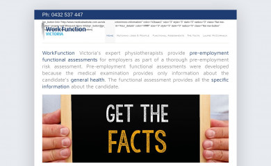 workfunction.com.au screenshot