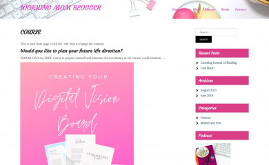 workingmomblogger.com screenshot