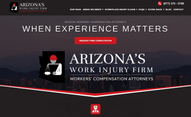 workinjuryaz.com screenshot