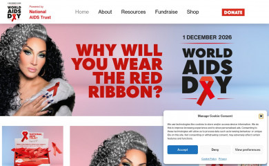 worldaidsday.org screenshot