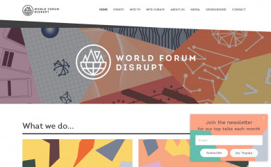 worldforumdisrupt.com screenshot