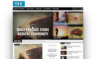 worldhealthchronicles.com screenshot