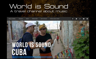 worldissound.tv screenshot