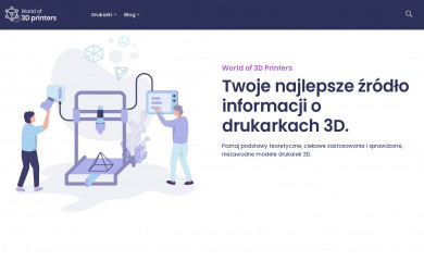 worldof3dprinters.com screenshot