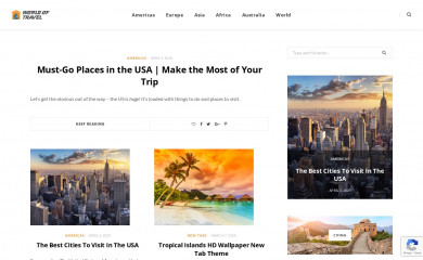 worldoftravel.co screenshot