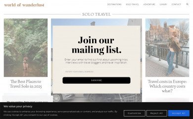 worldofwanderlust.com screenshot