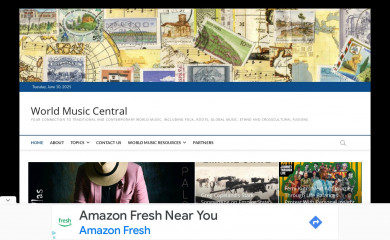 worldmusiccentral.org screenshot