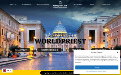 worldpriest.com screenshot