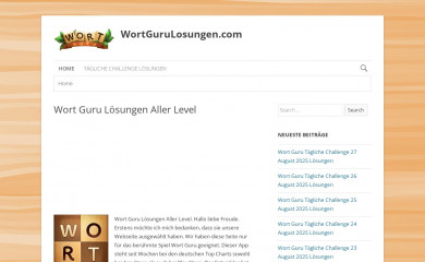 wortgurulosungen.com screenshot