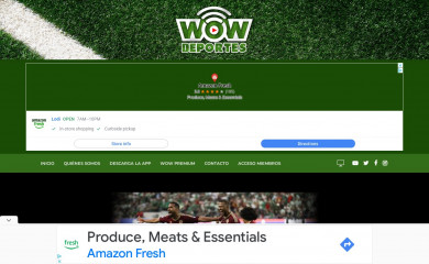 wowdeportes.com screenshot