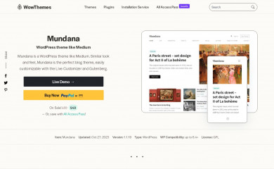 Mundana screenshot
