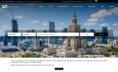 wozniakowskinieruchomosci.pl screenshot