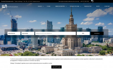 wozniakowskinieruchomosci.pl screenshot