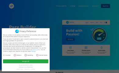 Page Builder Framework screenshot
