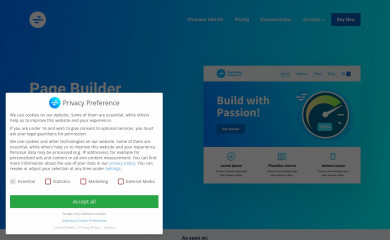 https://wp-pagebuilderframework.com screenshot