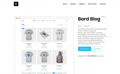 https://wp-royal.com/themes/item-bard-free/ screenshot