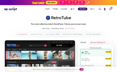 RetroTube Child Theme screenshot
