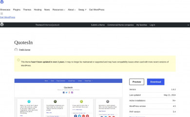 https://wp.org/themes/quotesin/ screenshot