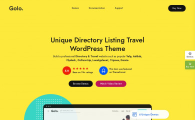 https://wp.getgolo.com/ screenshot