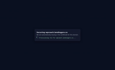 WPCoach screenshot