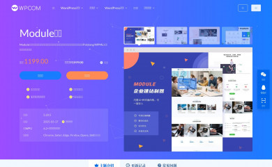 https://www.wpcom.cn/themes/module.html screenshot