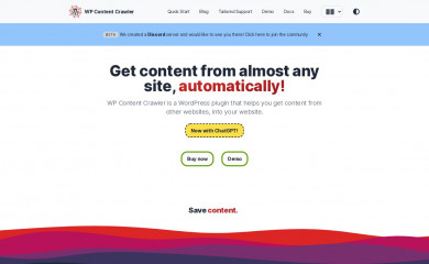 wpcontentcrawler.com screenshot