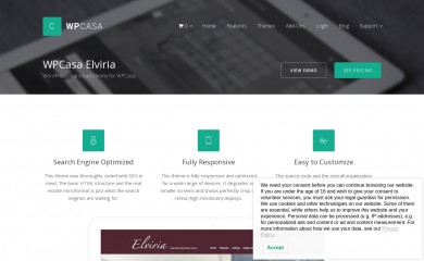 WPCasa Elviria screenshot