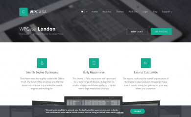 WPCasa London screenshot