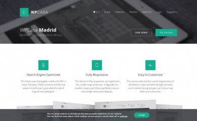 WPCasa Madrid screenshot