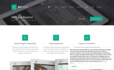 WPCasa Madrid screenshot