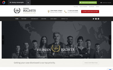 https://wpcharming.com/demos/?theme=humanrights screenshot