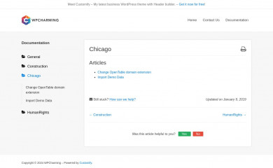 ChicagoRestaurant screenshot