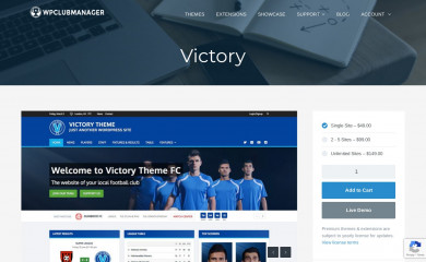 https://wpclubmanager.com/products/victory/ screenshot