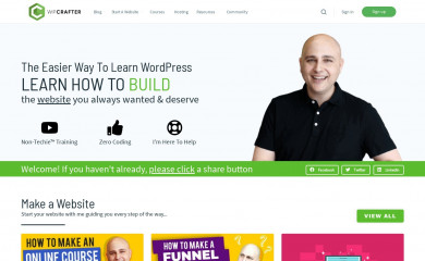 wpcrafter.com screenshot