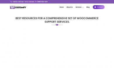 https://wpcustomify.com screenshot