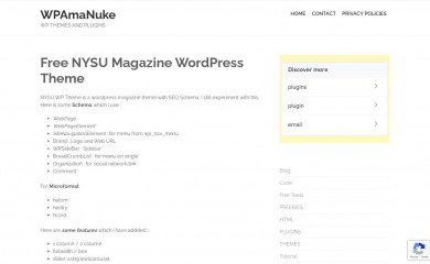 NYSU Magazine screenshot