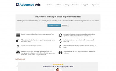 wpadvancedads.com screenshot