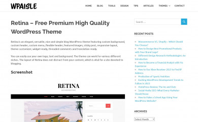 Retina screenshot