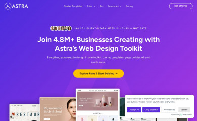 https://wpastra.com/ screenshot