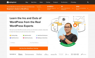 http://www.wpbeginner.com/ screenshot