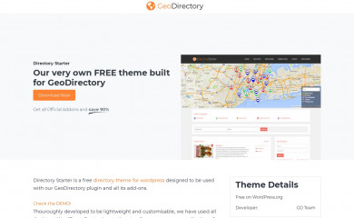 https://wpgeodirectory.com/downloads/directory-starter/ screenshot