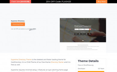 https://wpgeodirectory.com/downloads/supreme-directory/ screenshot