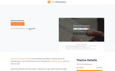 https://wpgeodirectory.com/downloads/supreme-directory/ screenshot