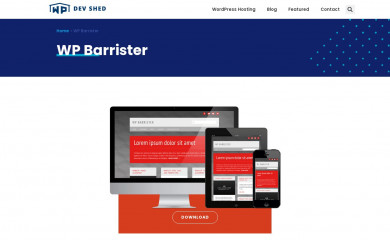 WP Barrister screenshot