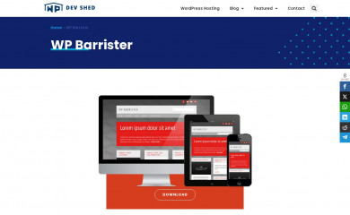 http://wpdevshed.com/themes/wp-barrister/ screenshot